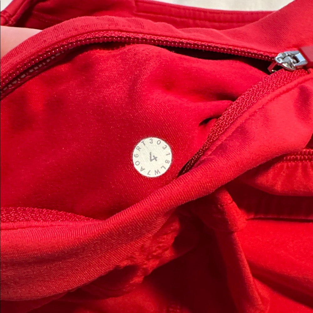 Red lululemon shorts - Picture 3 of 3